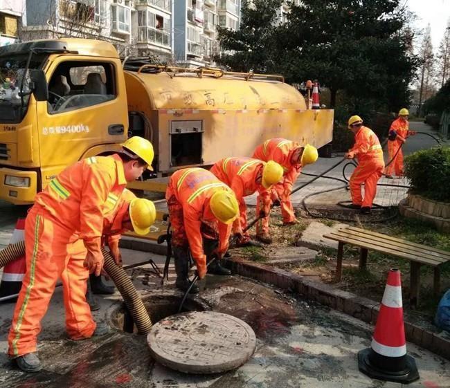 桥头镇市政管道清淤