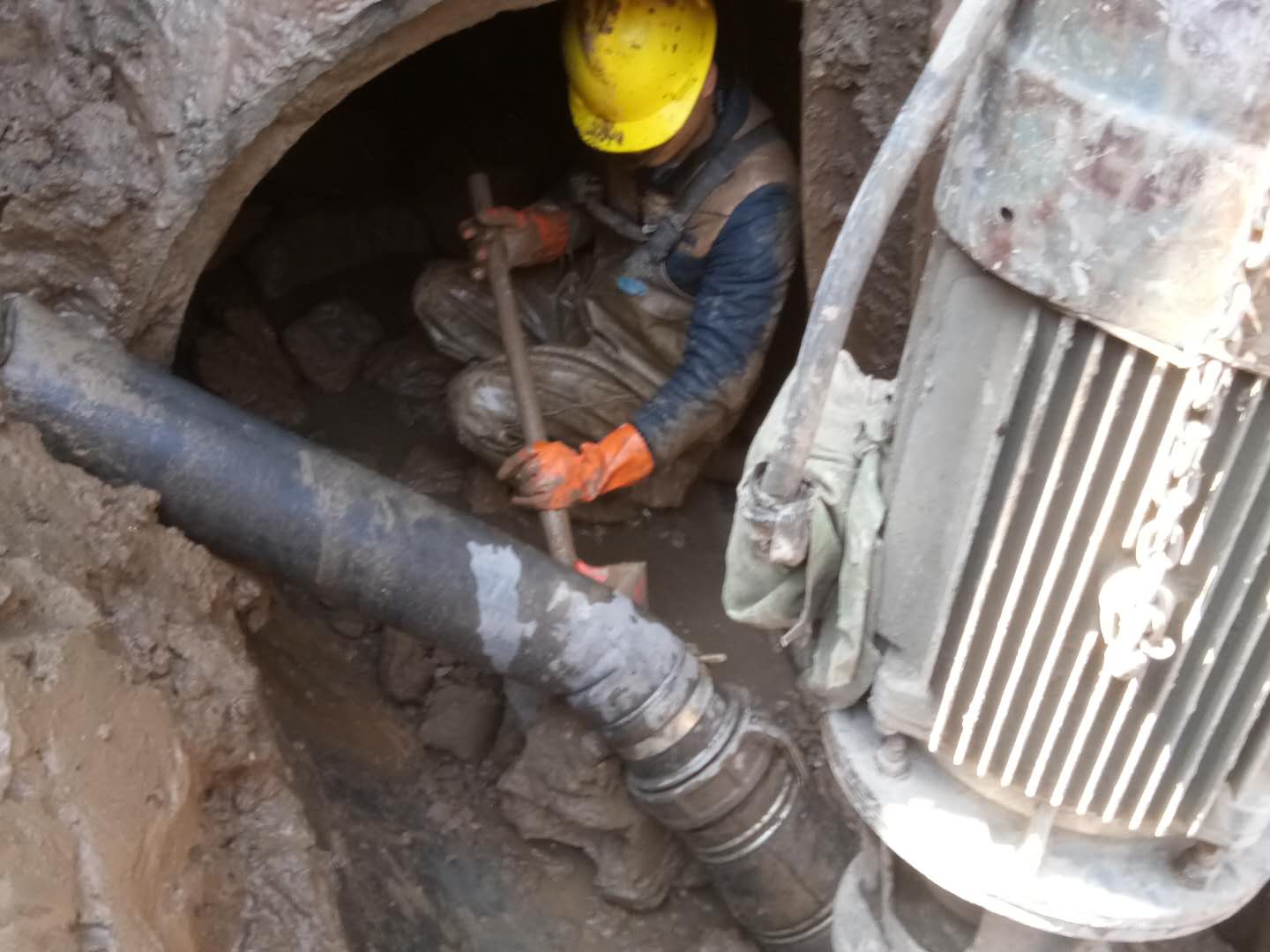 桥头镇管道清淤